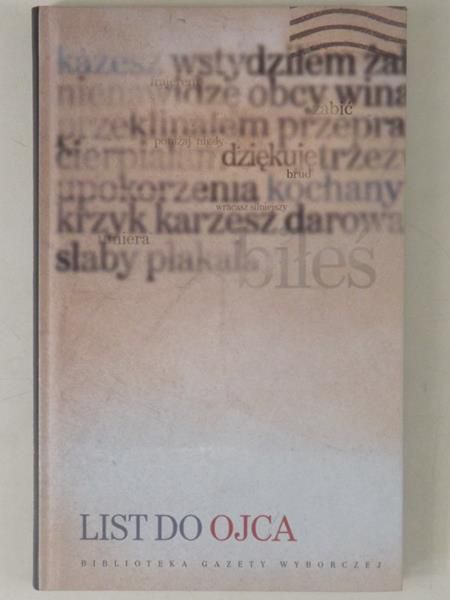 List do ojca