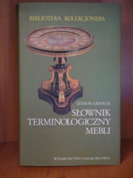 Słownik terminologiczny mebli