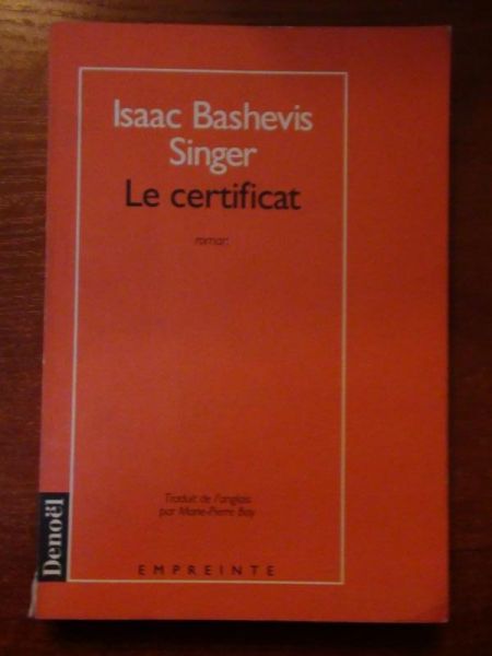 Le certificat