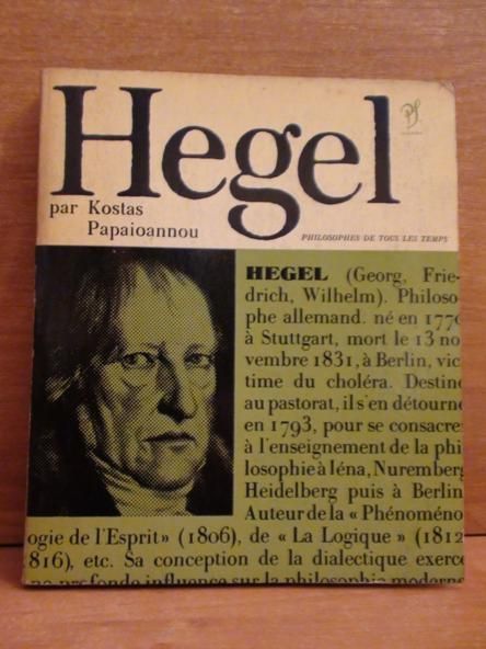 Papaioannou  - Hegel