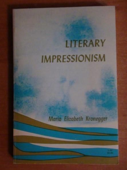 Literary impressionism, autograf