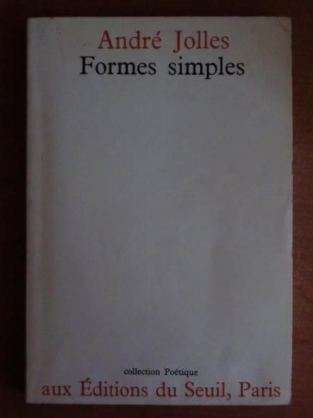 Jolles André - Formes simples