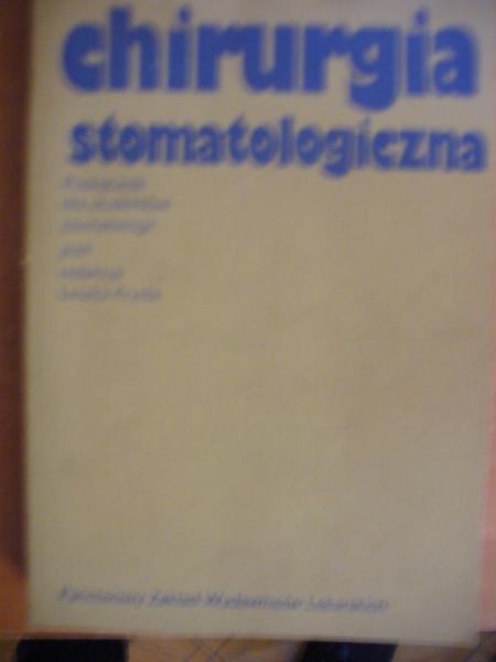 (red.) - Chirurgia stomatologiczna