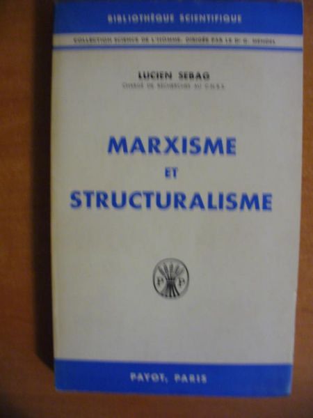 Marxisme et Structuralisme