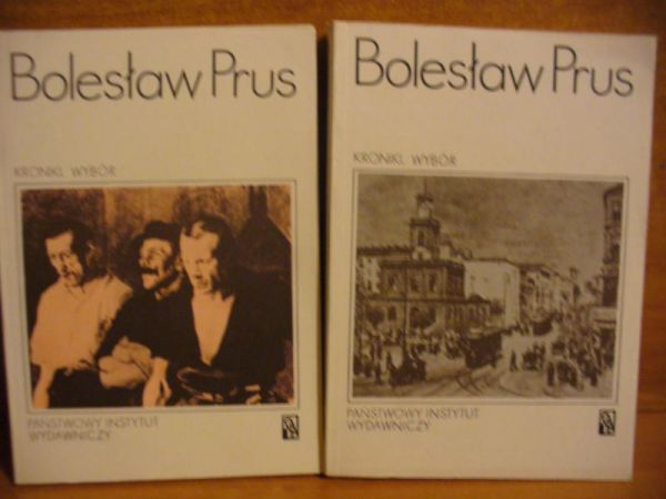 Prus Bolesław - Kroniki. Wybór (komplet)