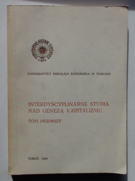 Interdyscyplinarne studia nad genezą kapitalizmu