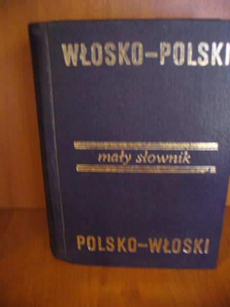 Soja Stanisław,   - Mały słownik włosko-polski polsko-włoski