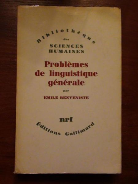 Problemes de linguistique generale