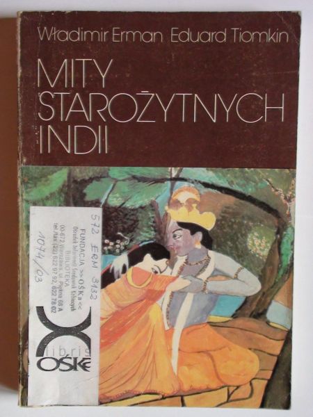 Erman Władimir,   - Mity starożytnych Indii