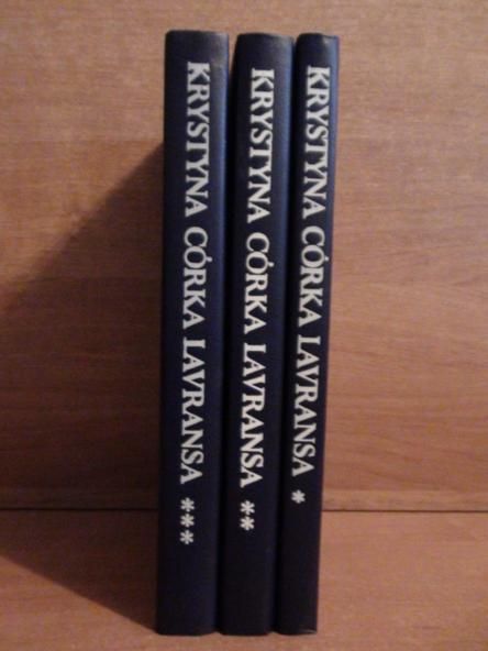 Krystyna Córka Lavransa, I-III t