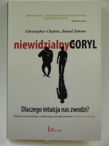 Chabris Christopher,   - Niewidzialny goryl
