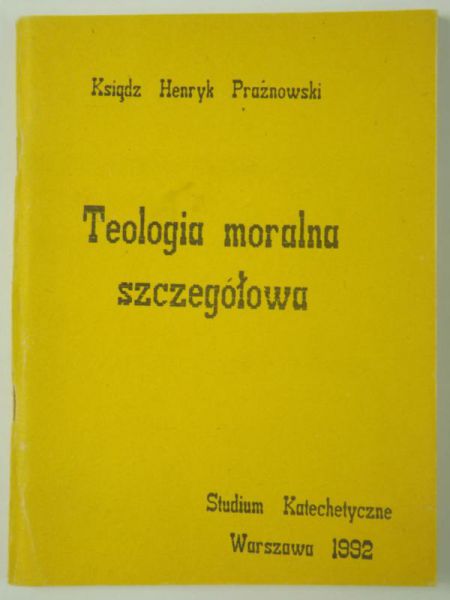 Teologia moralna szczegółowa