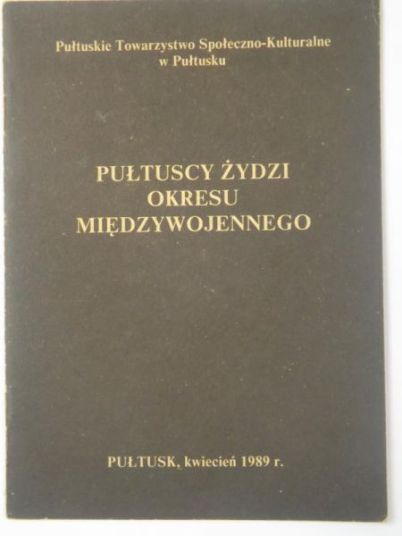 Pułtuscy żydzi okresu międzywojennego