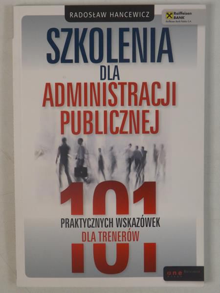 Hancerwicz Radosław - Szkolenia dla administracji publicznej