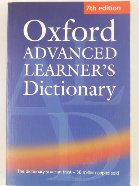 Oxford Advanced Learner' s  Dictionary