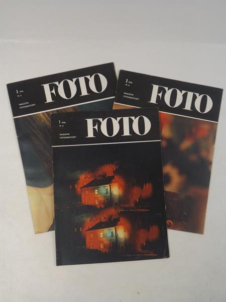 Foto. Magazyn fotograficzny, nr 1-3, 1976 r.
