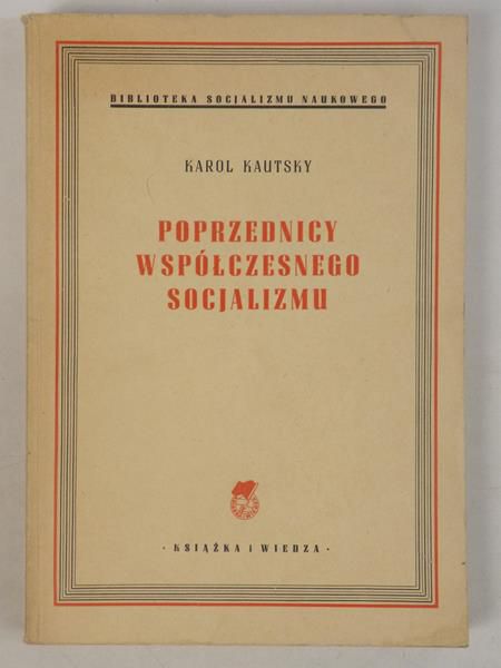 Poprzednicy współczesnego socjalizmu, 1949 r.