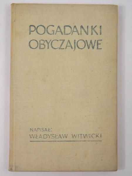 Pogadanki obyczajowe