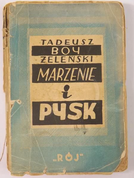 Boy-Żeleński Tadeusz - Marzenie i pysk, 1930 r.