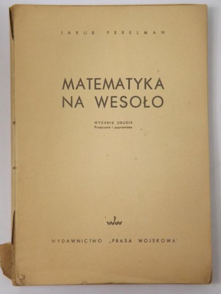 Matematyka na wesoło, 1950 r.