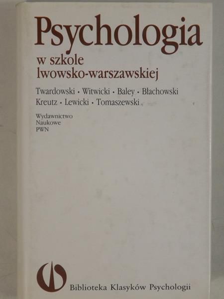 Psychologia w szkole Iwowsko-warszawskiej