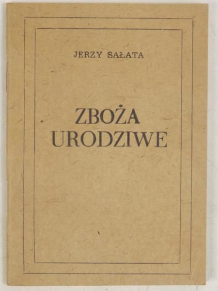 Zboża urodziwe