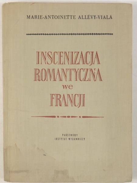 Allévy   Inscenizacja romantyczna we Francji