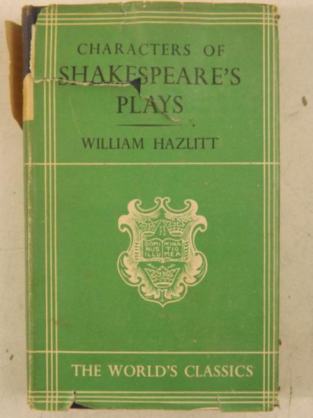 Characters of Shakespeare's Plays