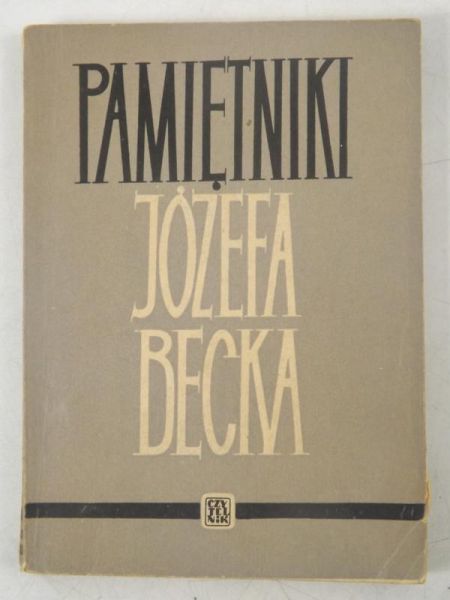 Pamiętniki Józefa Becka