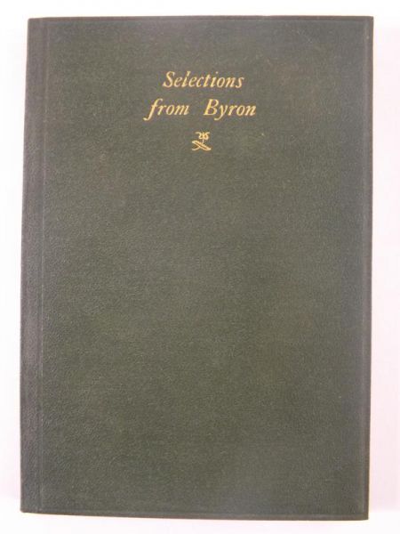 Selections from the Poetry of Byron, 1931 r.