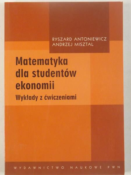 Matematyka dla studentów ekonomii