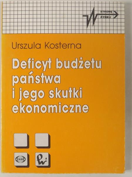 Kosterna Urszula - Deficyt budżetu państwa i jego skutki ekonomiczne