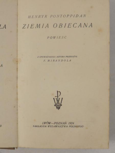 Ziemia obiecana, 1924 r.