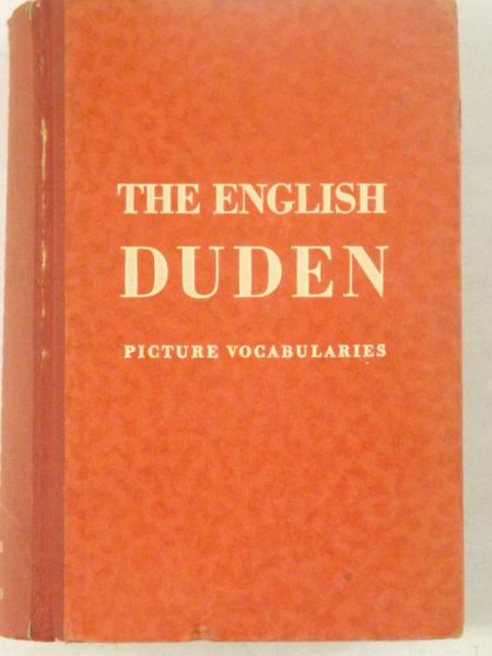 The English Duden Picture Vocabularies, 1937 r.