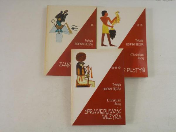 Egipski sędzia, trylogia