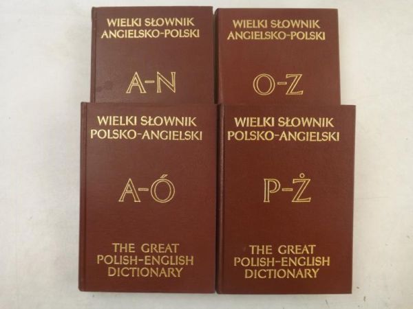 Wielki słownik angielsko-polski, Tom I-IV