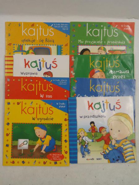 Kajtuś, zestaw 8 książek