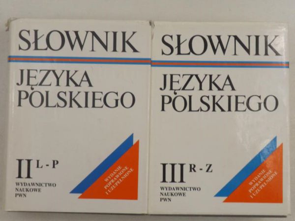 Słownik języka polskigo, Tom II i III