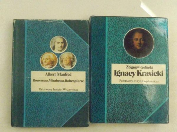 Rosseau, Mirabeau, Robespierre  Ignacy Krasicki, BSL