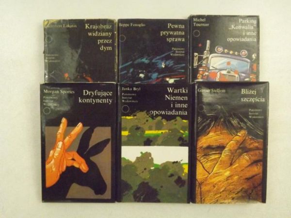 Lakatos M./  Tournier M. / Bryl J. / Sportes M. / Steffens G. / Fenoglio B.  - Współczesna Proza Światowa, 6 tomów