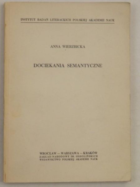 Dociekania semantyczne