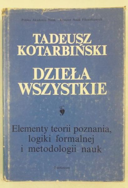 Dzieła wszystkie, Tom. I