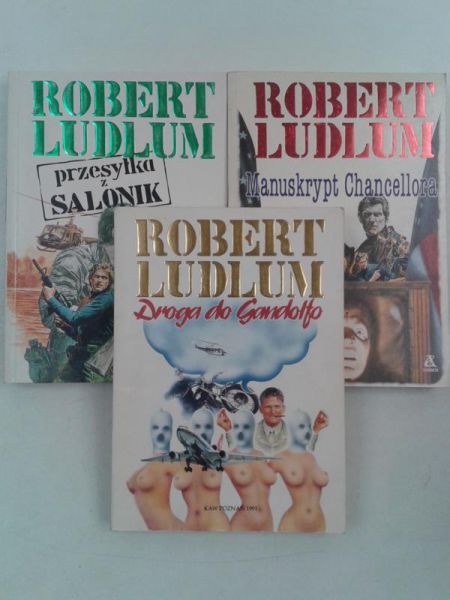Ludlum Robert - Manuskrypt Chancellora / Przesyłka z salonik / Droga do Gandolfo