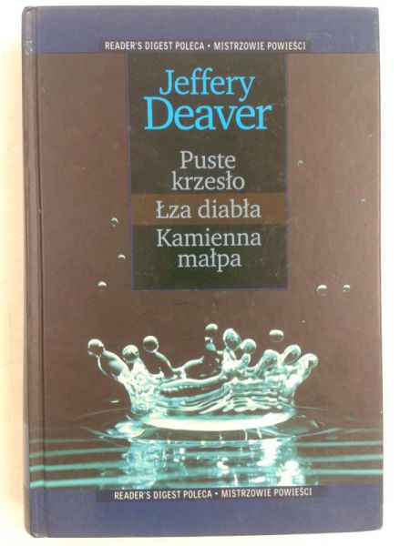 Puste krzesło. Łza diabła. Kamienna małpa