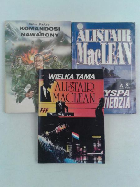 MacLean Alistair - Wyspa niedźwiedzia / Komandosi z Nawarony / Wielka tama