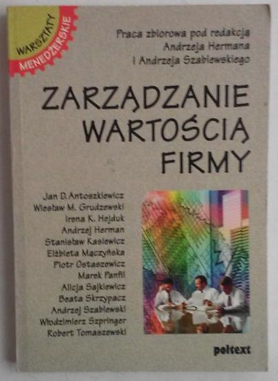 Zarządzanie wartością firmy