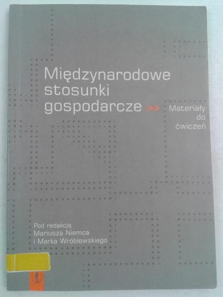 Międzynarodowe stosunki gospodarcze