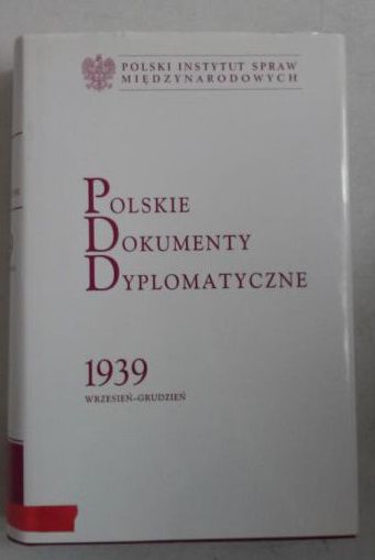 Polskie dokumenty dyplomatyczne. 1939, wrzesień-grudzień