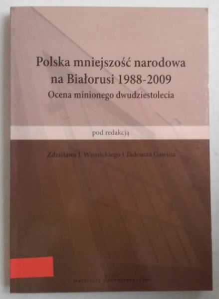 Polska mniejszość narodowa na Białorusi 1988 - 2009