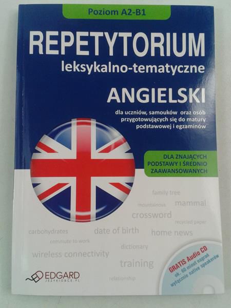 Repetytorium leksykalno-tematyczne. Angielski + CD